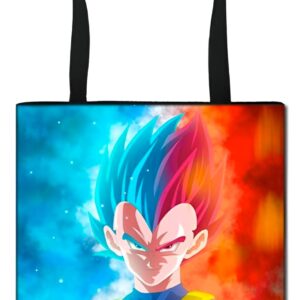 Tote Bag Vegeta Super Saiyan Blue et God Dragon Ball