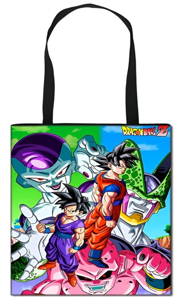 Tote Bag Dragon Ball Z Trio Méchants Freezer Cell Boo