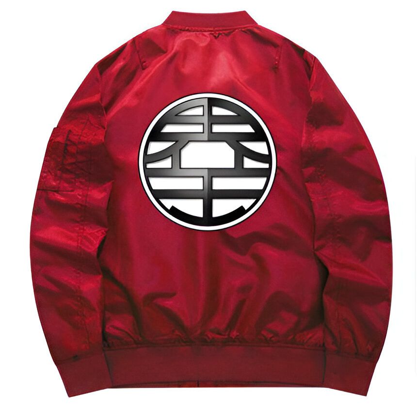 Une veste rouge avec un symbole noir et rond dans le dos.,VE-0720801702,VE-7886248716,VE-1841527645,VE-4102068457,VE-3221704178,VE-7294657394,VE-1217748202,VE-7340915974,VE-5763275756,VE-6951634041,VE-3459307609,VE-5160974067,VE-6973673848,VE-1768598584,VE-5544582254,VE-6181453830