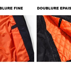 Veste Bomber Dragon Ball Goku Kanji Saiyajin Homme