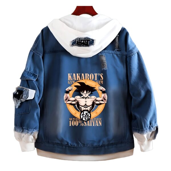 Veste Jean Dragon Ball Kakarot Saiyan Guerrier Origi