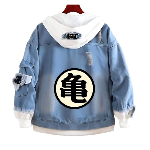 Veste en Jean Kanji Kame Dragon Ball Z Kame Sennin