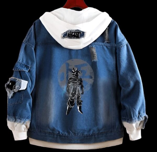 Veste Jean Goku Ultra Instinct Édition Dragon Ball Z