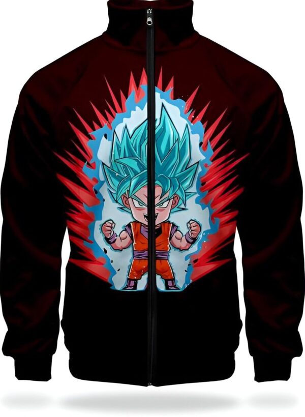 Veste Survêtement Dragon Ball Z Goku SSJ Blue