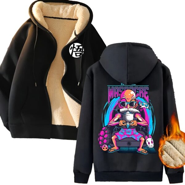 Veste Polaire Tortue Géniale Gamer Dragon Ball