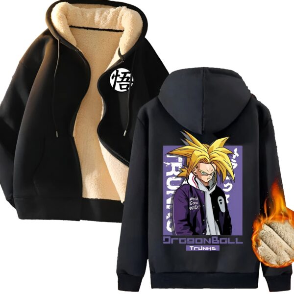 Veste Polaire Trunks Guerrier Futur DBZ