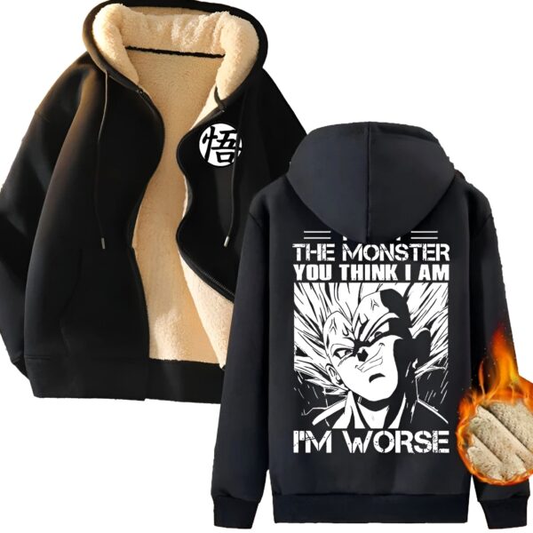 Veste Polaire Vegeta Majin Prince Saiyan DBZ